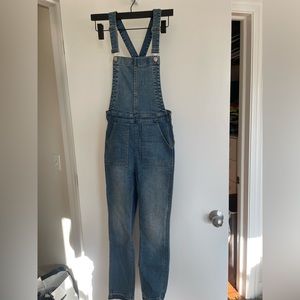 Madewell Straight Leg Denim Overalls Size Small EUC